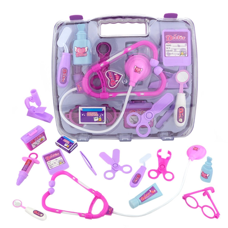 Set di stetoscopi giocattolo con valigetta portatile