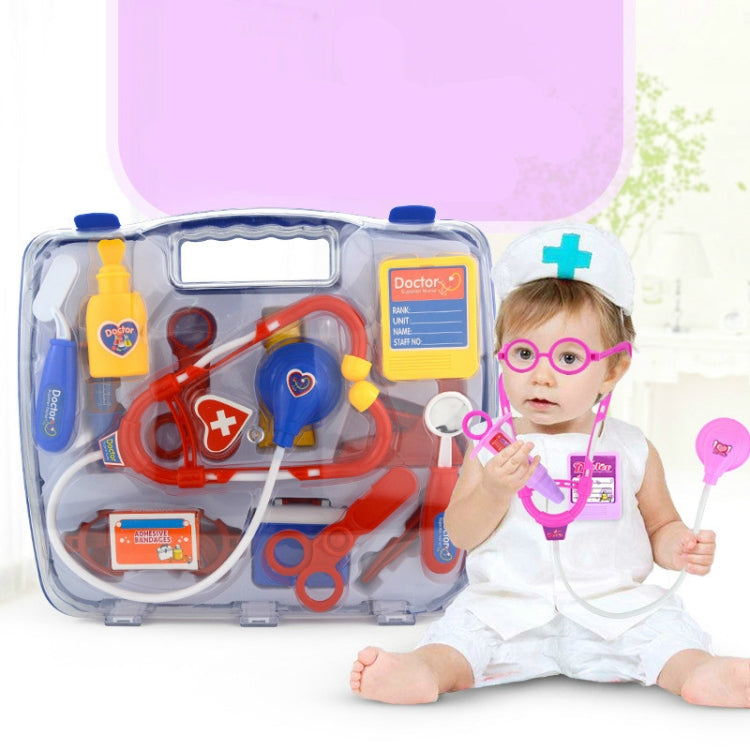 Set di stetoscopi giocattolo con valigetta portatile