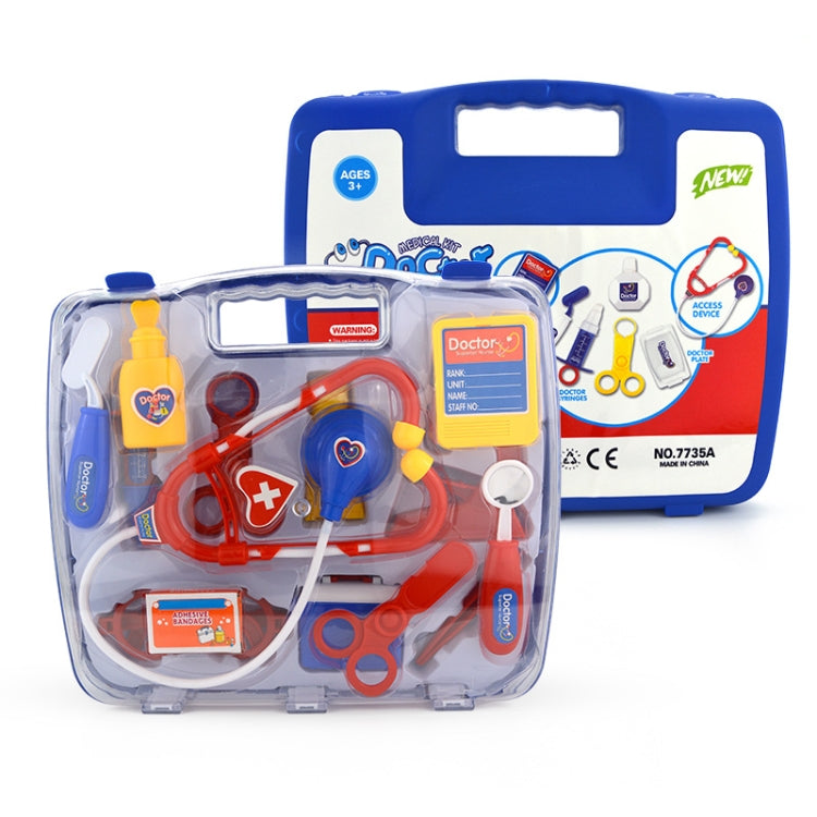 Set di stetoscopi giocattolo con valigetta portatile