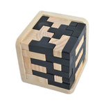 Puzzle 3D creativo Luban in legno 8x8x8 cm