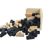 Puzzle 3D creativo Luban in legno 8x8x8 cm