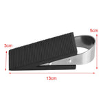 Protezione superiore porta in ferro inox 13x5x3 cm