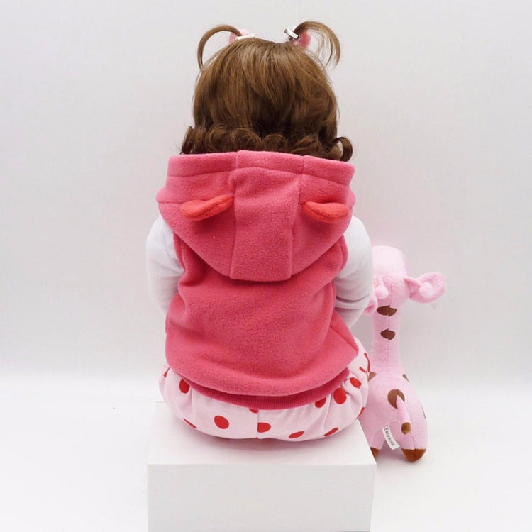 Bambola realistica in silicone 46 cm per bambina