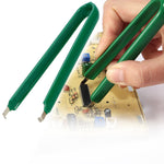 Pinzette per dissaldatura con estrattore chip IC PLCC