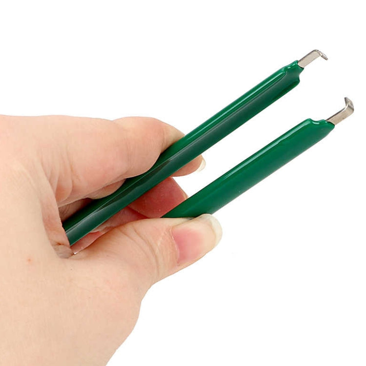 Pinzette per dissaldatura con estrattore chip IC PLCC