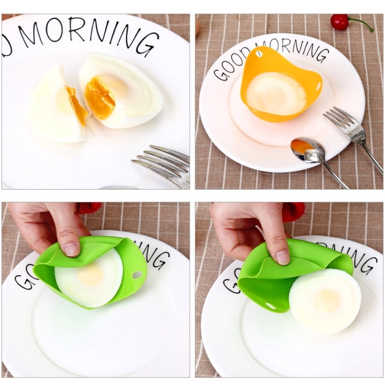 Set 4 cuociuova in silicone per cucina