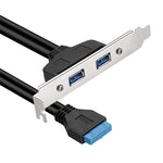 Cavo prolunga USB 3.0 PCI posteriore 50 cm 20 pin