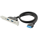 Cavo prolunga USB 3.0 PCI posteriore 50 cm 20 pin