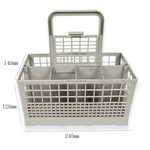 Cesto portaposate universale per lavastoviglie 25x15x12 cm