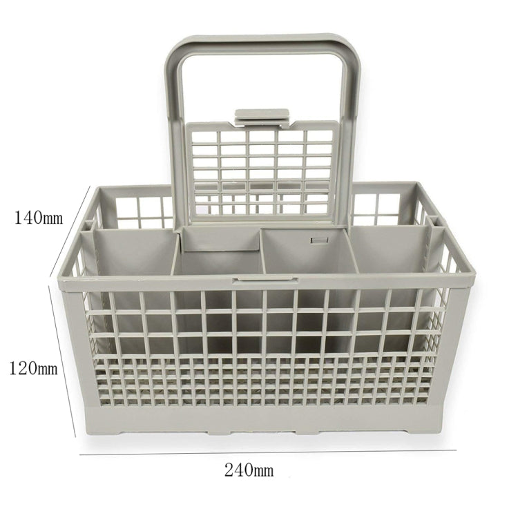 Cesto portaposate universale per lavastoviglie 25x15x12 cm