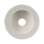 Disco diamantato elettrolitico 100 mm per molatura vetro