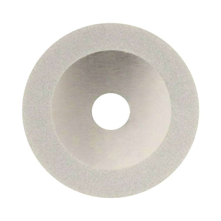 Disco diamantato elettrolitico 100 mm per molatura vetro