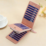 Portafoglio ultrasottile con 26 slot carte