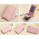 Portafoglio ultrasottile con 26 slot carte