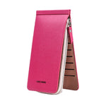 Portafoglio ultrasottile con 26 slot carte