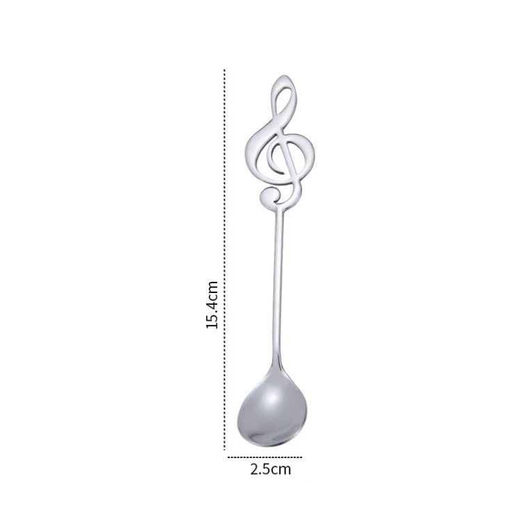 Cucchiaini creativi in acciaio inox per caffè 16 cm