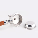 Filtro portafiltro 58mm acciaio inox per macchina da caffè