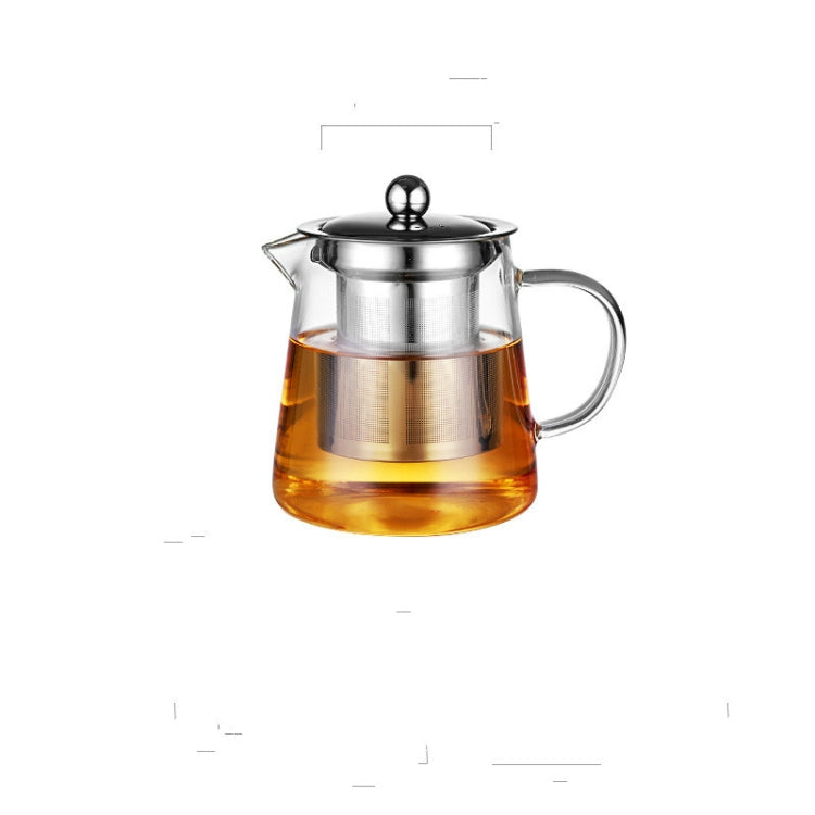 Teiera in vetro con filtro in acciaio inox 450-950ml