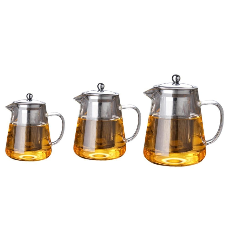 Teiera in vetro con filtro in acciaio inox 450-950ml