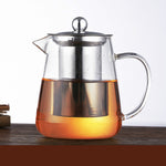 Teiera in vetro con filtro in acciaio inox 450-950ml