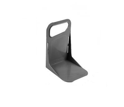 Staffa per deflettore in plastica antiribaltamento con divisorio fisso per vano bagagliaio dell'auto, Gray
