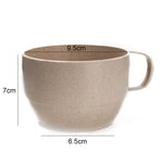 Tazza da colazione in paglia di grano 201-300 ml
