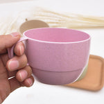Tazza da colazione in paglia di grano 201-300 ml