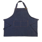 Grembiule in denim regolabile 78x70 cm