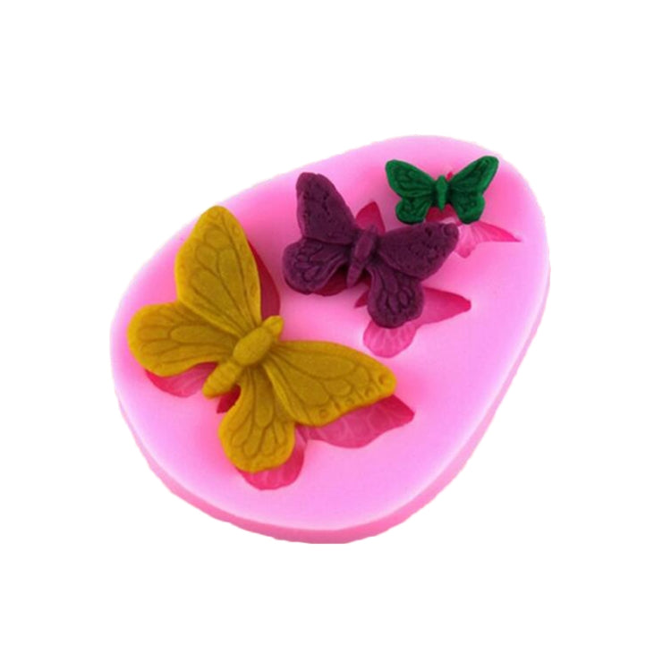 Stampi in silicone farfalla per dolci e sapone 2 pezzi
