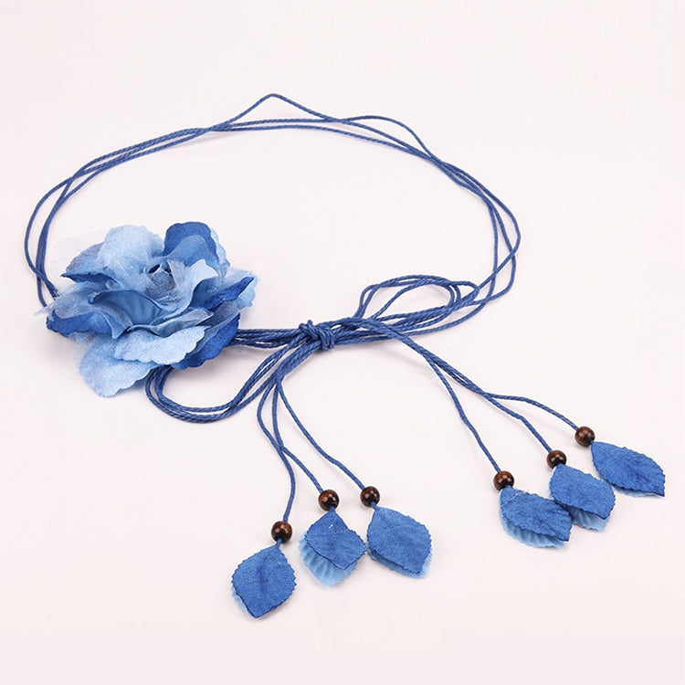 Cintura decorativa da donna con nappa floreale sottile