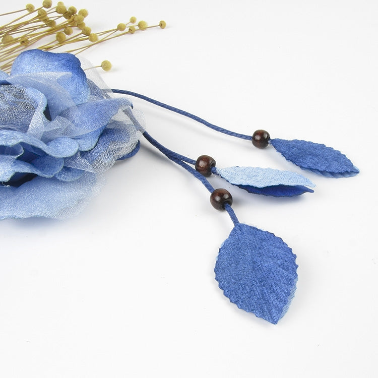 Cintura decorativa da donna con nappa floreale sottile