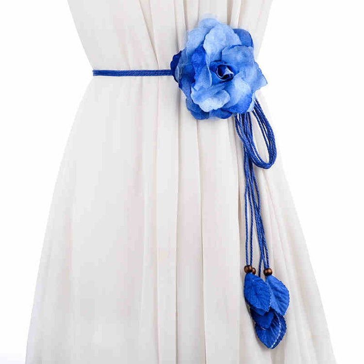 Cintura decorativa da donna con nappa floreale sottile