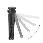BEXIN Mini treppiede da tavolo in metallo tascabile con treppiede per trasmissione in diretta, BEXIN Pocket