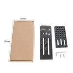 BXIN L130C Clapper verticale universale a forma di L SLR Treppiede Pan/tilt idraulico Piastra a sgancio rapido Adatto per stabilizzatore d'ombra, BEXIN L130C