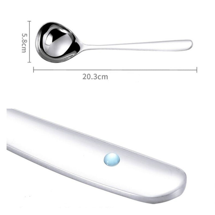 Set 3 cucchiai da salsa in acciaio inox 304