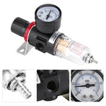 Separatore umidità compressore aria con regolatore pressione