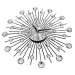 Orologio da parete in ferro battuto con cristallo 37 cm