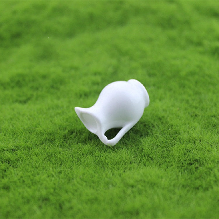 Set 3 vasi in ceramica per casa delle bambole miniatura