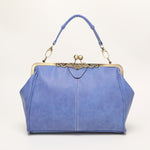 Borsa a tracolla retrò da donna in tessuto 30x25x15 cm