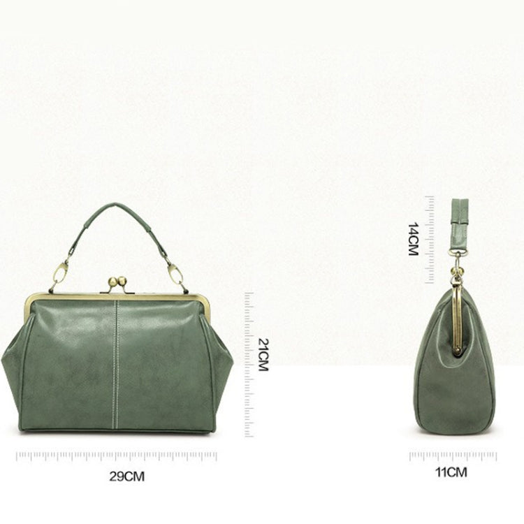 Borsa a tracolla retrò da donna in tessuto 30x25x15 cm