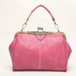 Borsa a tracolla retrò da donna in tessuto 30x25x15 cm
