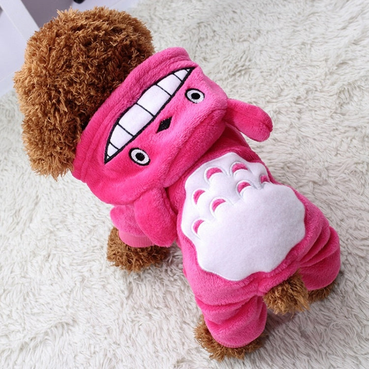 Cappotto in pile di corallo per cani caldo XS-2XL