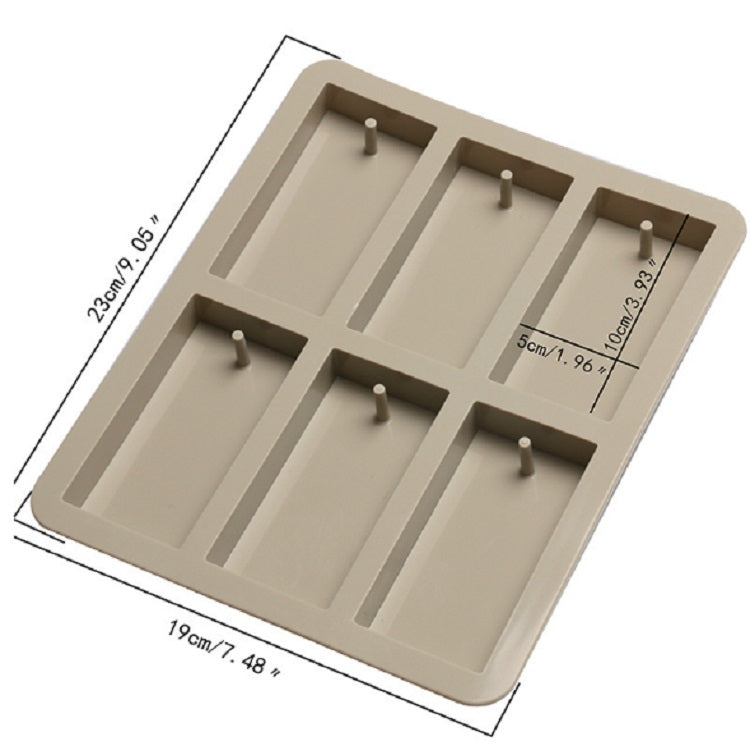 Stampo in silicone per sapone fatto a mano 25x27 cm