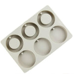 Stampo in silicone per sapone fatto a mano 25x27 cm