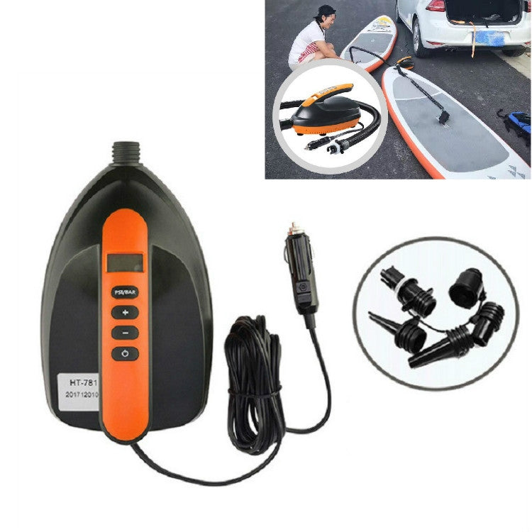 Pompa aria elettrica 12V alta pressione per kayak e SUP