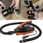 Pompa aria elettrica 12V alta pressione per kayak e SUP