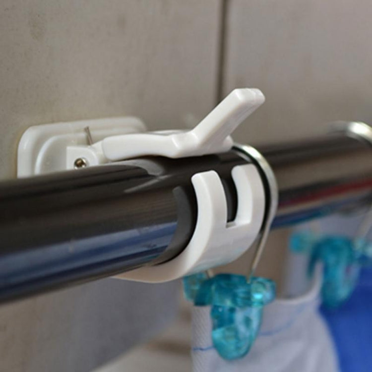 Clip per appendere tenda doccia 2 pezzi 32x42x45 mm