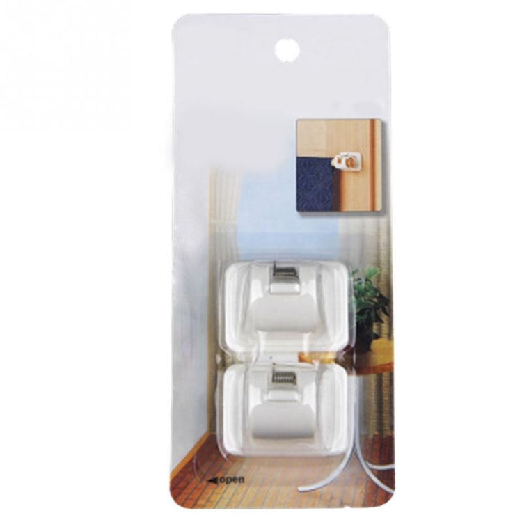 Clip per appendere tenda doccia 2 pezzi 32x42x45 mm