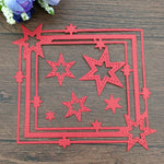 Coltello da taglio bordo pentagramma per scrapbooking