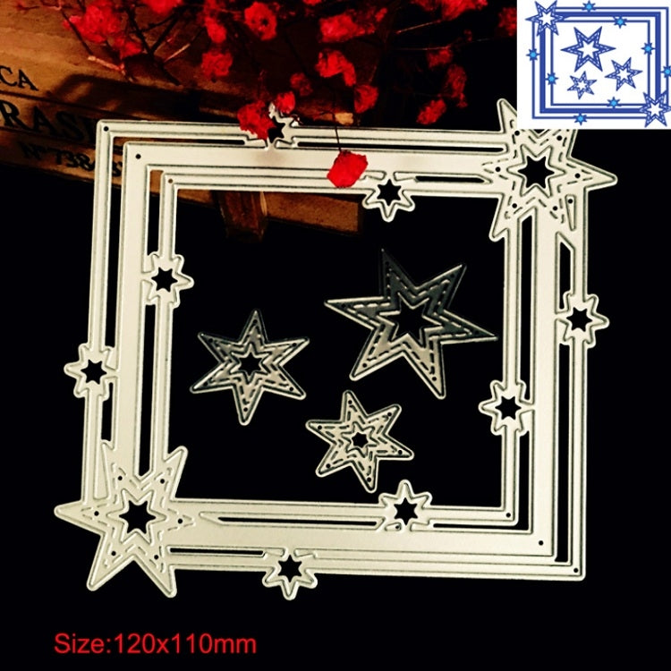 Coltello da taglio bordo pentagramma per scrapbooking